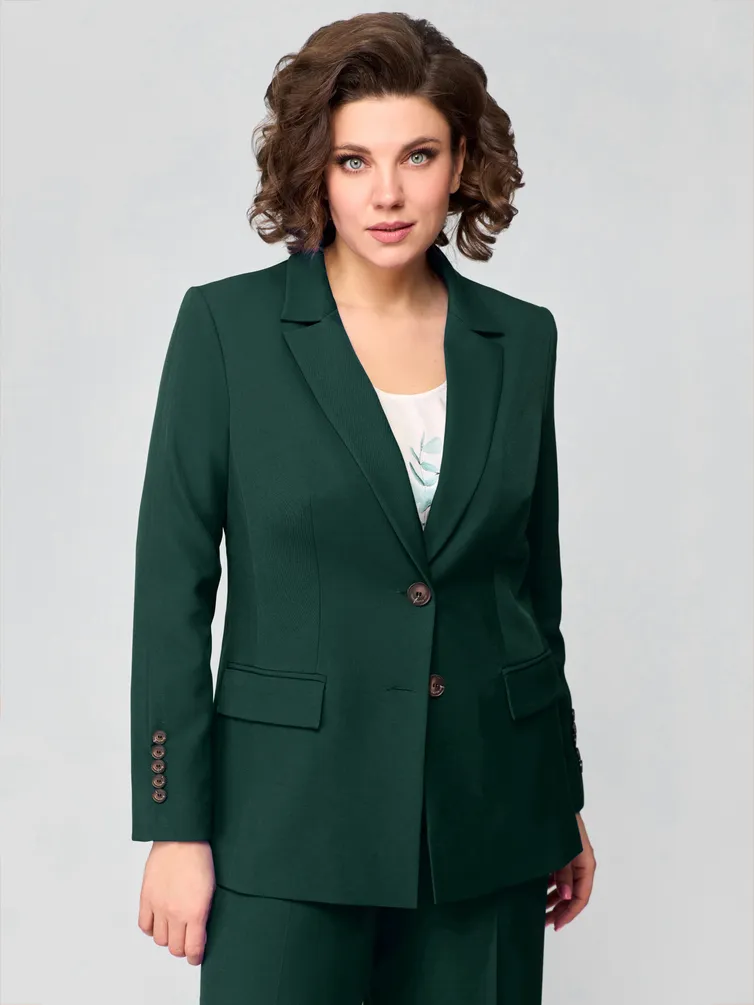 Suit Michelle Style #1177 temno zelenyj