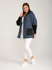Cardigan BONADI #1980 sinij