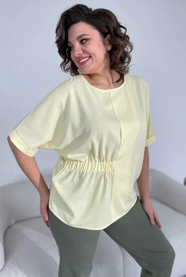 Bluzka Rumoda #2109 zheltyj
