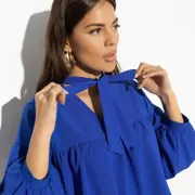 Bluzka CHARUTTI #Rokovaya vstrecha (blue)