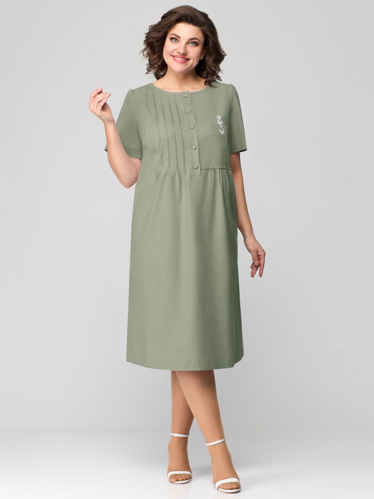 Платье Мишель Стиль арт. 1115-2 оливковый