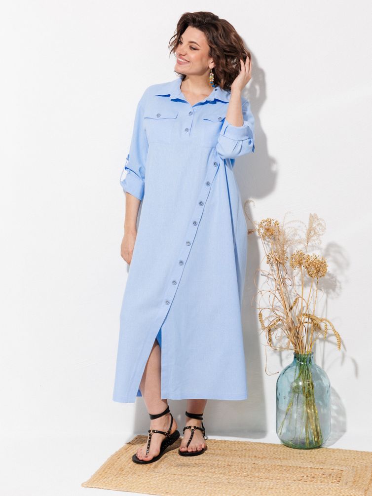 Dress Anastasia MAK #1330 goluboj