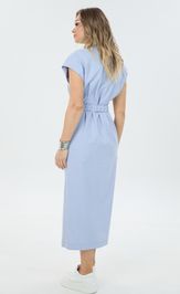 Sukienka LM M 0186 golubaya lapka