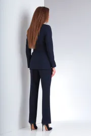 Garnitur Vilena-fashion #646 temno-sinij