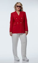 Костюм OVERYOU 245 красный с белым