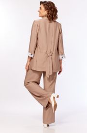 Костюм Milora арт. 1458 песочный + пастельные цветы