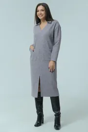 Dress Ma Cherie #4033 sero-fioletovyj