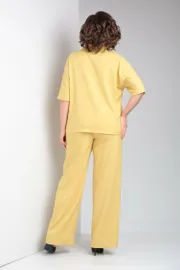 Garnitur Ladis Line #1496 gorchica