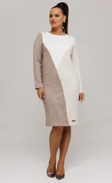 Платье Galean Style 807.1 коричневый