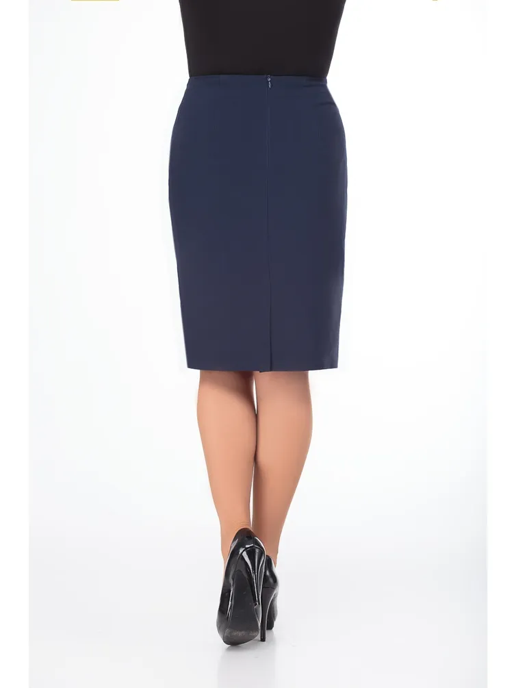 Spódnica Elite Moda #3493 sinij