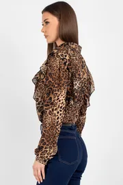 Blouse VIZAVI #815.1 leopard