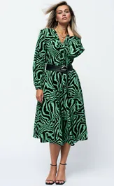 Dress Verita moda N-2315 zelenyj