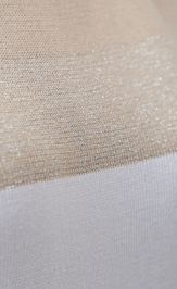 Джемпер Romgil РВ0516-ХМ4 бежевый лайт, белый, серебро