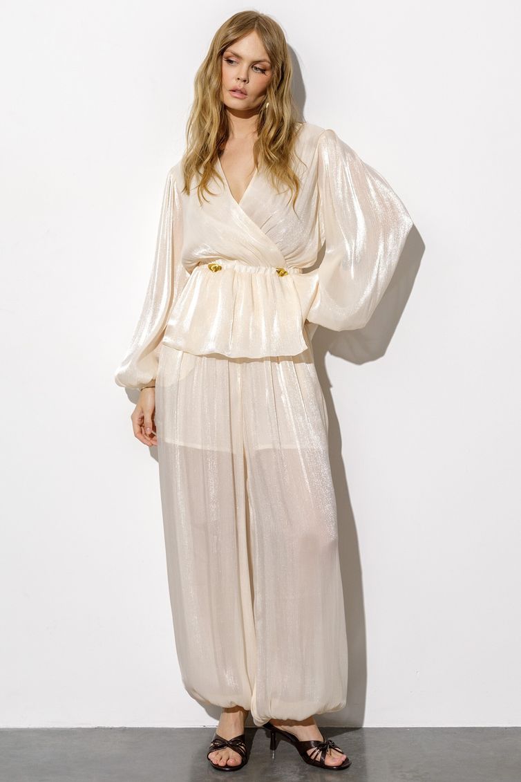 Блуза Pirs арт. 6736 кремовый