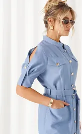 Платье Beautiful & Free 6460 деним