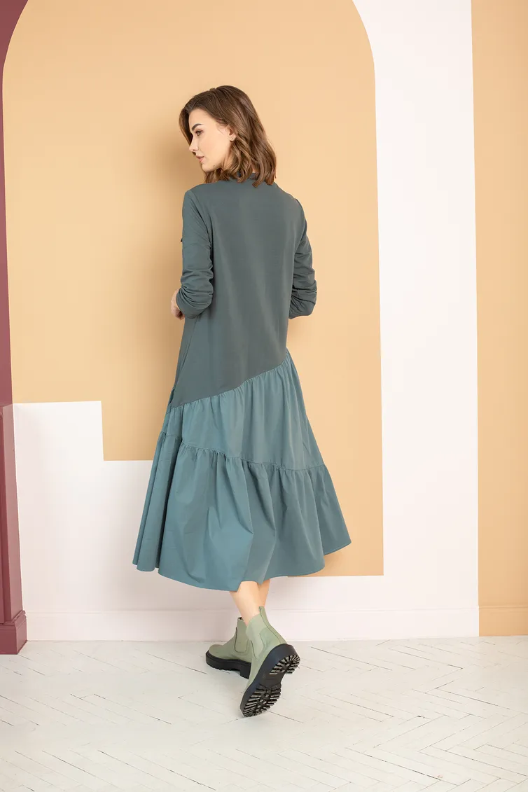 Платье Buter New арт. 2329.1 бирюза