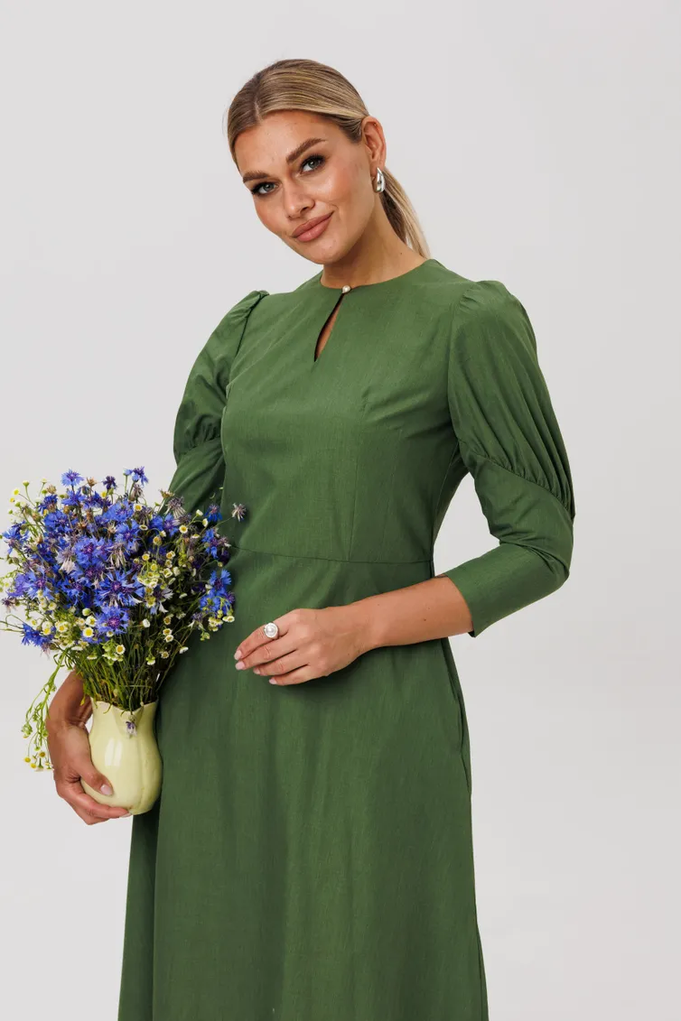 Sukienka Anelli Laurel #1647 Dartmutskij zelenyj