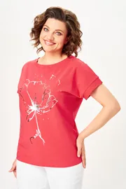 Футболка Rumoda арт. 2063 (короткий рукав) коралловый