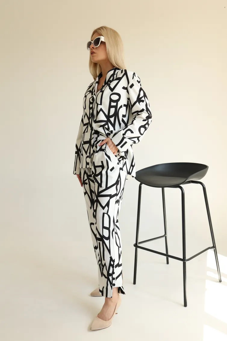 Брюки AmberA Life арт. 255.1 zebra