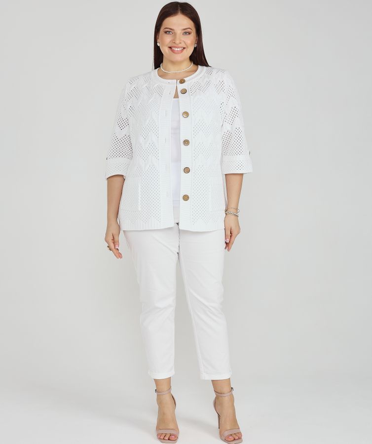 Кардиган BONADI арт. 2187 белый