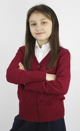 Джемперы POLESIE KIDS С2211-23 3С3188-Д43 бордовая роза