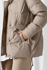 Coat Beautiful & Free #1018 seryj
