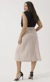 Skirt Ma Cherie 2099 bezhevyj