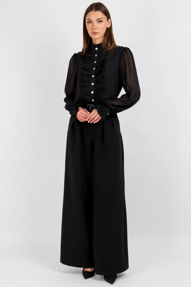 Blouse VIZAVI #750 chernyj