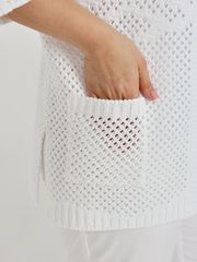 Sweter BONADI #2178 belyj