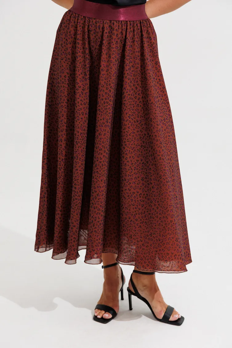 Skirt Anastasia #1263.1 terrakot