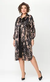 Dress Соломея Люкс 961 kapuchino