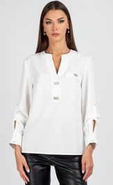 Blouse VIZAVI 739 molochnyj