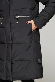 Coat Beautiful & Free #6297 chyornyj