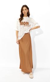 Блуза Люше 4351 коричневый