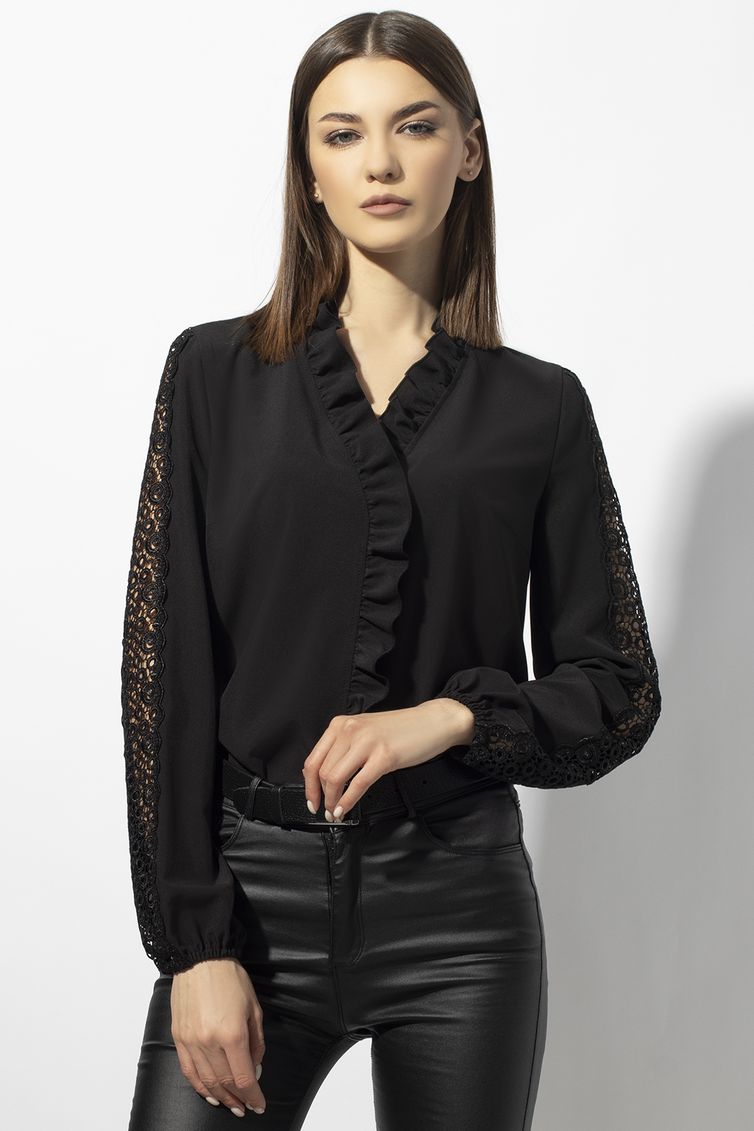 Blouse VIZAVI #652 chernyj