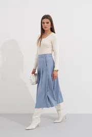 Юбка Ketty арт. K-06250 голубой