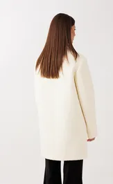 Пальто V&N fashion 1116 молочный