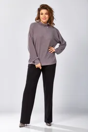Лонгслив BegiModa #4156 fioletovyj pepel