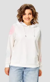 Hoodie Rumoda 2284 molochnyj