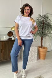 Блузки, туники Rumoda арт. 2132 белый