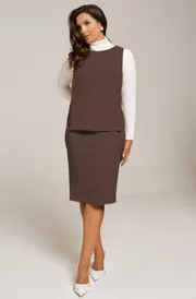 Костюм Alta Moda арт. 2005-4 темно-коричневый