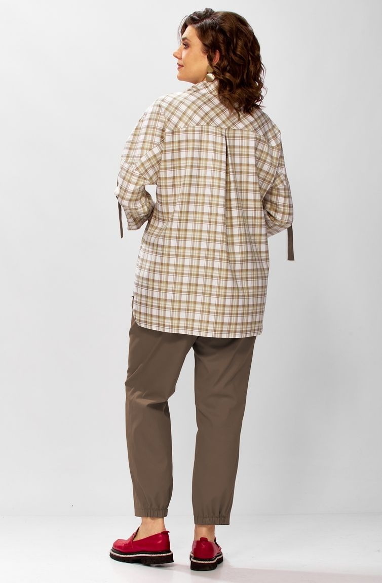 Комплект Milora арт. 1438 клетка + шоколад