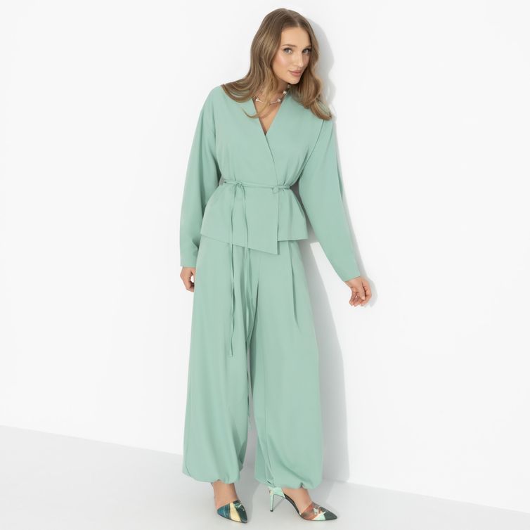 Костюмы, комплекты CHARUTTI арт. Стиль говорит (2 в 1, мята)