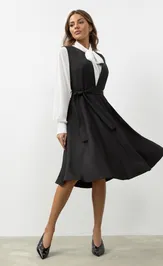 Dress CHARUTTI Ostryj stil (s poyasom)
