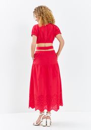 Dress Euromoda #721 krasnyj