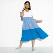 Sukienka CHARUTTI #Vozdushnaya stixiya (air blue)