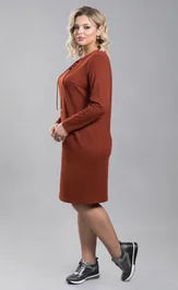 Платье NOVITA 1223 терракотовый
