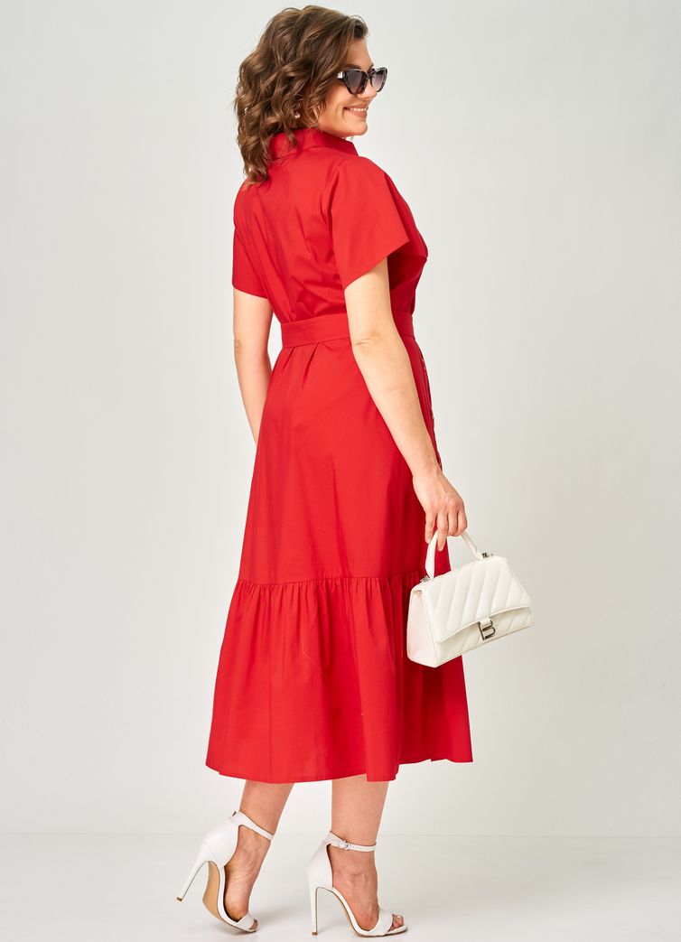 Платье EVA GRANT арт. 7325В красный