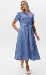 Dress Ma Cherie 4107 sinij melanzh