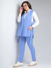 Garnitur Vilena-fashion #949 goluboj